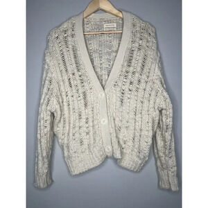 Urban Outfitters Loco Slouchy Open Stitch Cardigan Sweater Chunky Knit Size XS